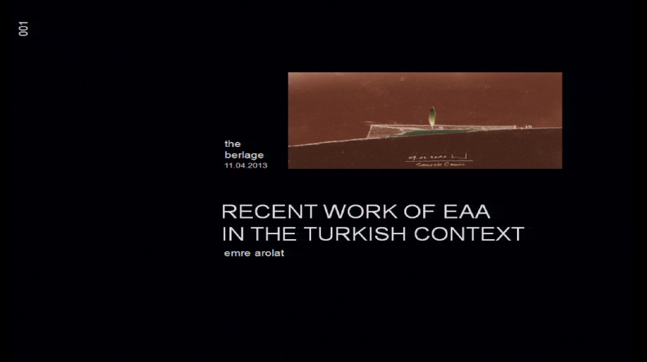 Context and Plurality: Recent works of EAA